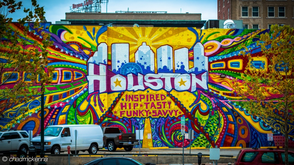 Mural in Downtown Houston