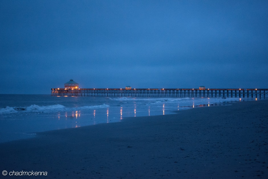 Folly Beach Pier at dawn