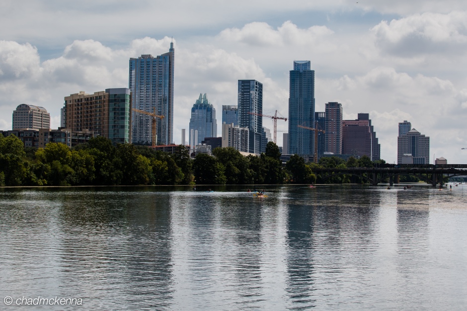 HDR shot of downtown Austin, TX