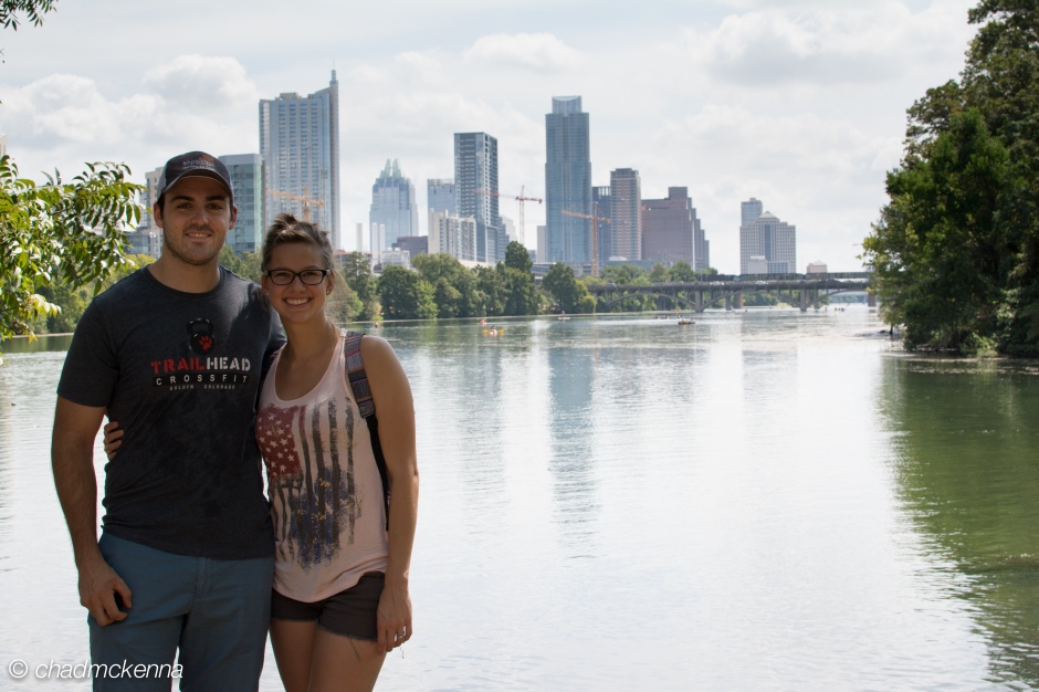 The Wife and I in Austin, TX